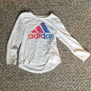 Adidas Long Sleeve Tee, Size 5
